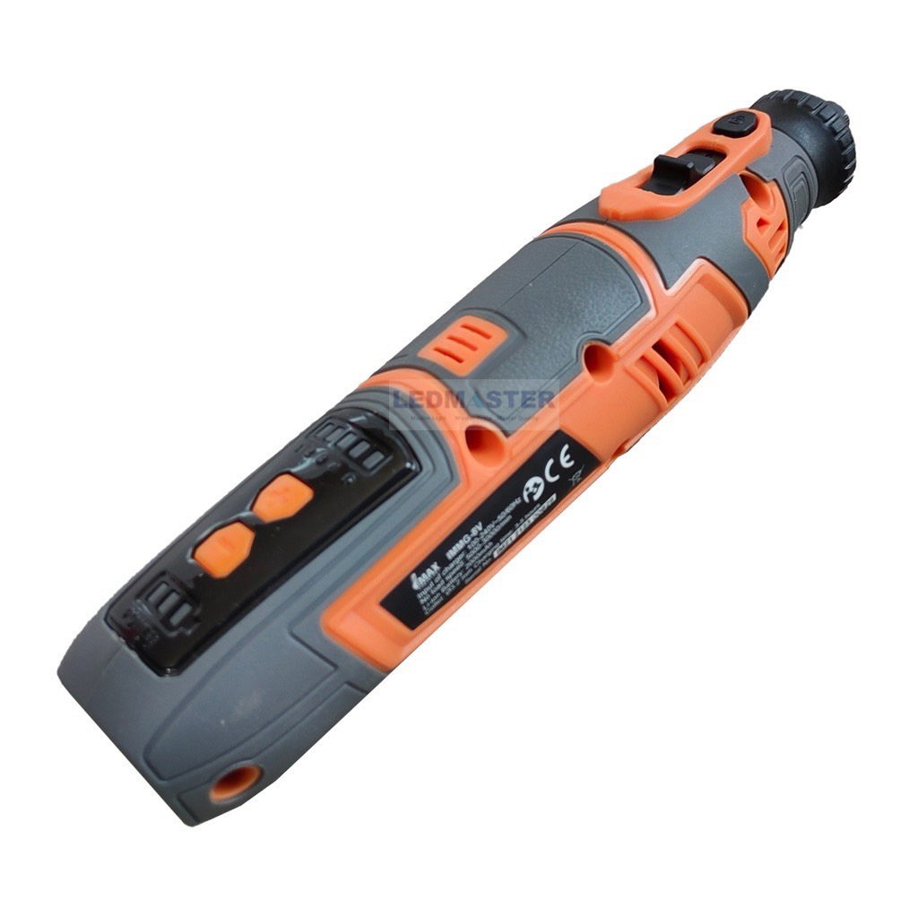 ชุดเครื่องเจียร์มินิไร้สาย IMAX V.22 IMMG-8V พิเศษ ฟังชั่นใหม่ ปุ่มถนอมการทำงานของมอเตอร์ ช่วยให้อายุการทำงานของตัวเครื่อง ยาวนานขึ้นกว่าเดิม