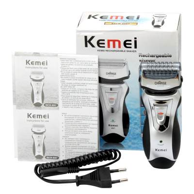 Kemei RSCW-8007 เครื่องโกนหนวดไฟฟ้า (ชาร์จไฟในตัว)