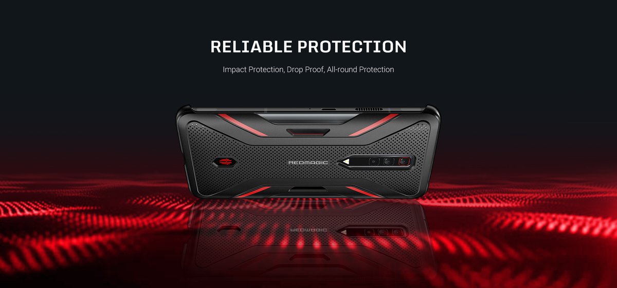 เกี่ยวกับ Nubia Redmagic Red Magic 6/6Pro/6S Pro Gaming Vector Protection Case เคสธรรมดา