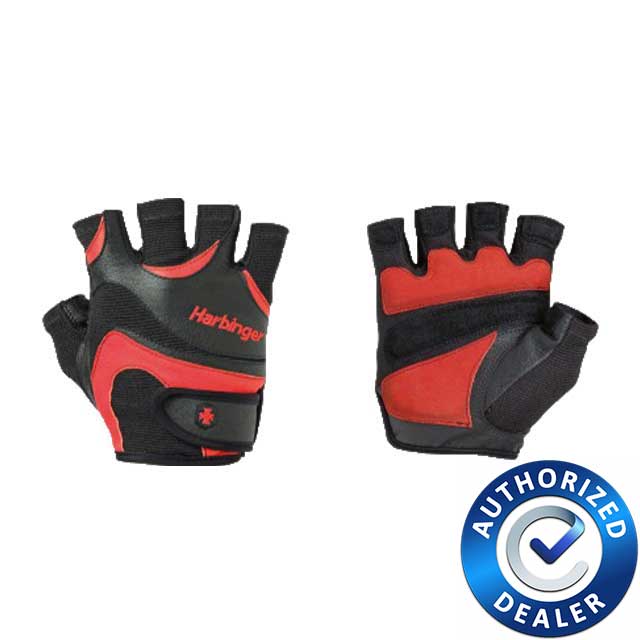 Harbinger FlexFit-Wash & Dry Fitness Glove (Black/Red) ราคา 975 บาท*ส่งฟรี
