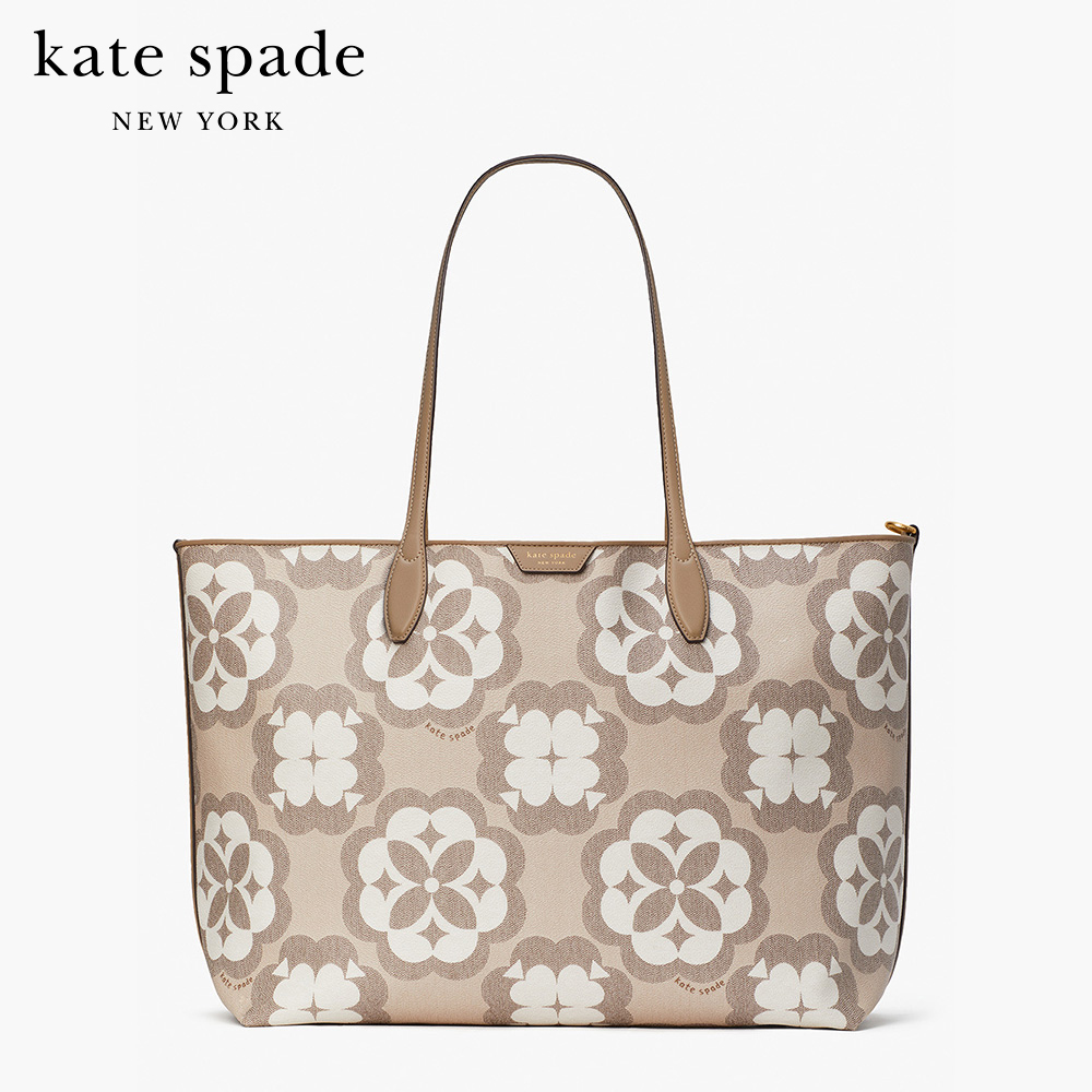 KATE SPADE NEW YORK SPADE FLOWER MONOGRAM COATED CANVAS SUTTON LARGE TOTE K9772 กระเป๋าถือ ราคา 8,950 บาท*ส่งฟรี