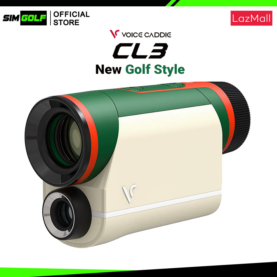 กล้องวัดระยะระบบเลเซอร์ รุ่น CL3 Laser Golf Range Finder Voice Caddie - CL3 | SIM GOLF ราคา 16,900 บาท*ส่งฟรี