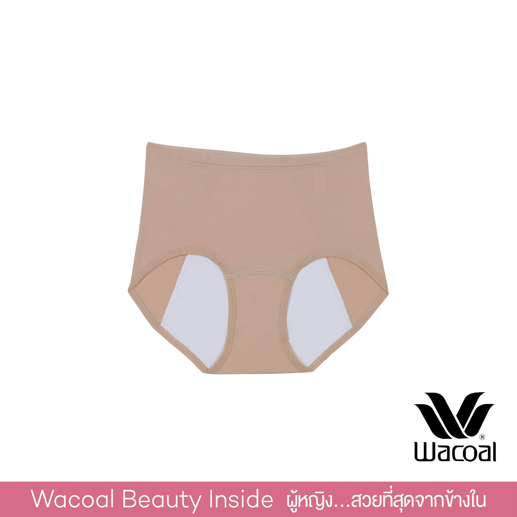 Wacoal Hygieni Night Short Panty กางเกงในอนามัย รูปแบบเต็มตัว - WU5041
