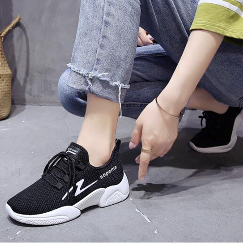 รองเท้าผ้าใบแฟชั่น ทรงสปอร์ต ผู้หญิงสไตล์เกาหลีSport Shoes รองเท้า รองเท้าผ้าใบ รองเท้าแฟชั่น รองเท้าผ้าใบผู้หญิง one sunnys