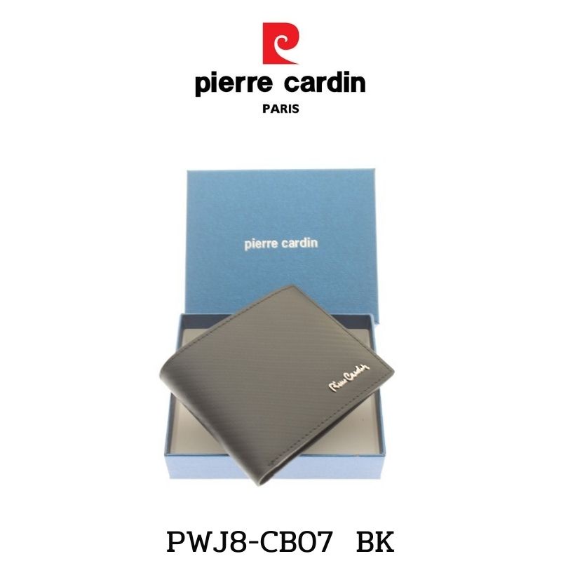 Pierre Cardin (ปีแอร์ การ์แดง) กระเป๋าธนบัตร กระเป๋าสตางค์เล็ก กระเป๋าสตางค์ผู้ชาย กระเป๋าหนัง กระเป๋าหนังแท้ รุ่น PWJ8-CB07 พร้อมส่ง ราคาพิเศษ ราคา 1,286 บาท*ส่งฟรี