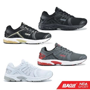 สินค้า [ลิขสิทธิ์แท้] Baoji 422 Rg Mesh V รองเท้าผ้าใบผู้ชาย รองรับการวิ่ง บาโอจิ แท้