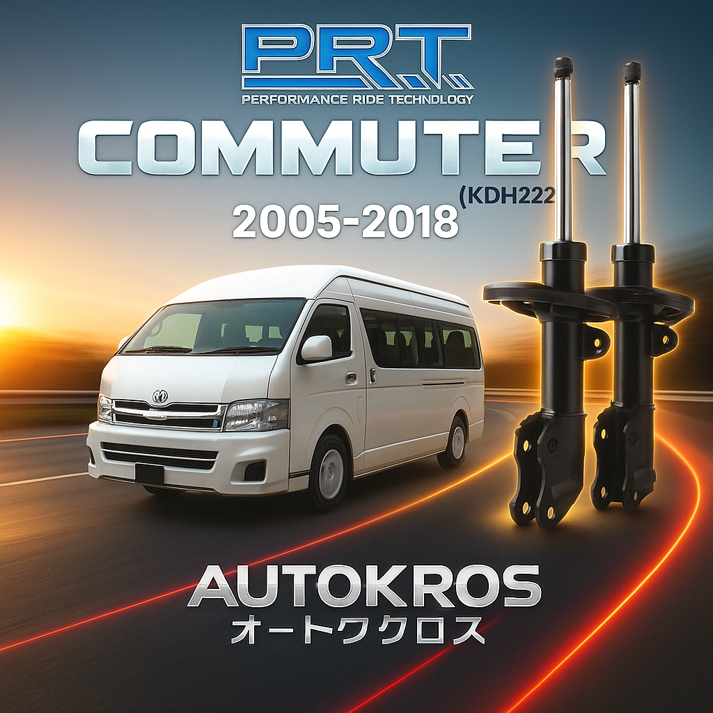 อุปกรณ์ประดับยนต์และชิ้นส่วนยานยนต์ PRT โช๊คอัพ TOYOTA COMMUTER KDH222 ปี 2005-2018 แท้ คุณภาพสูง ตรงรุ่น