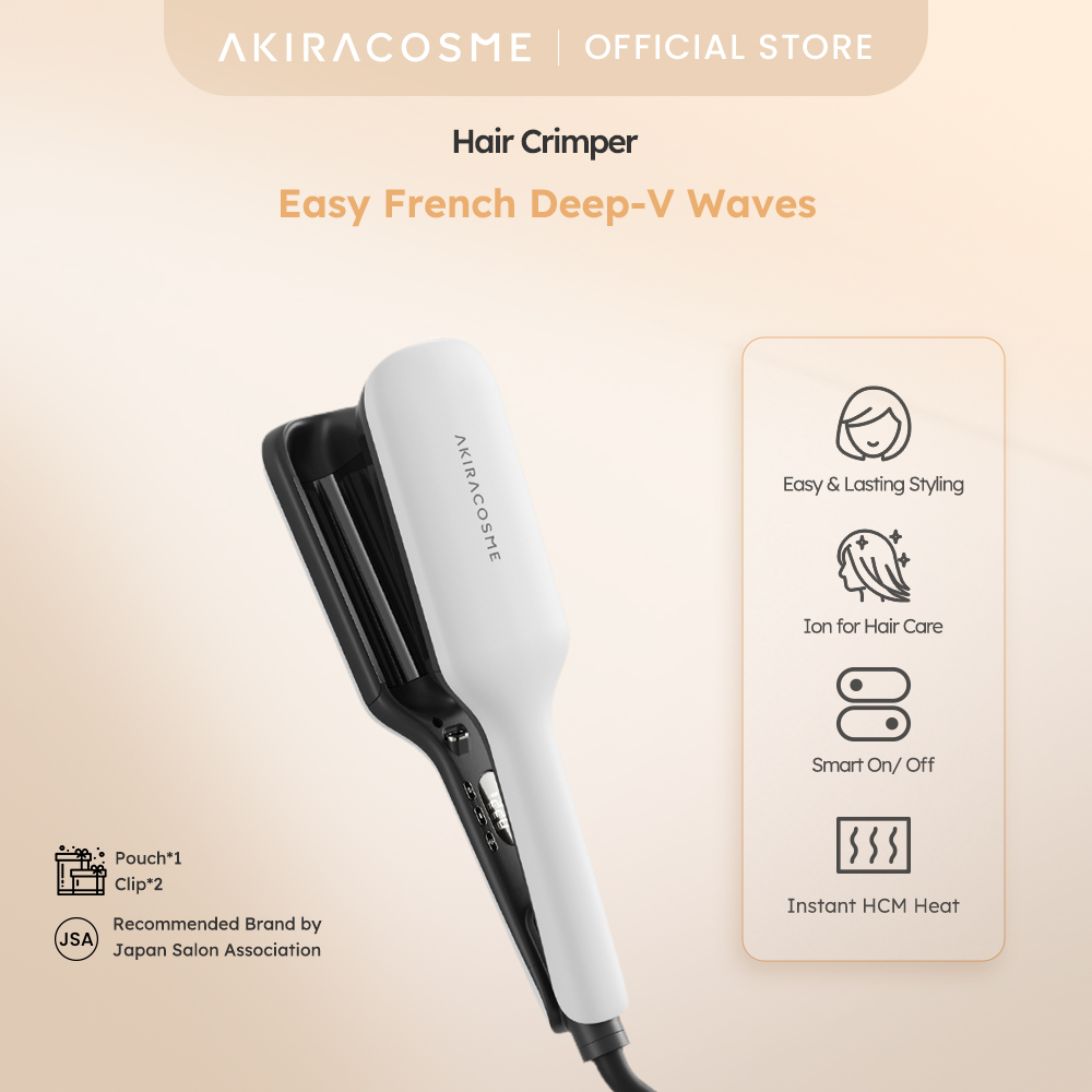 Japan AKIRA 32mm Egg Roll Hair Curler Waver Curling Iron Portable Ceramic Negative Ions Omelet Flat Wands Daily Hot Wave Fluffy Puffy Hair Volumizing Styling Tools for Gift Present ราคา 1,429 บาท*ส่งฟรี