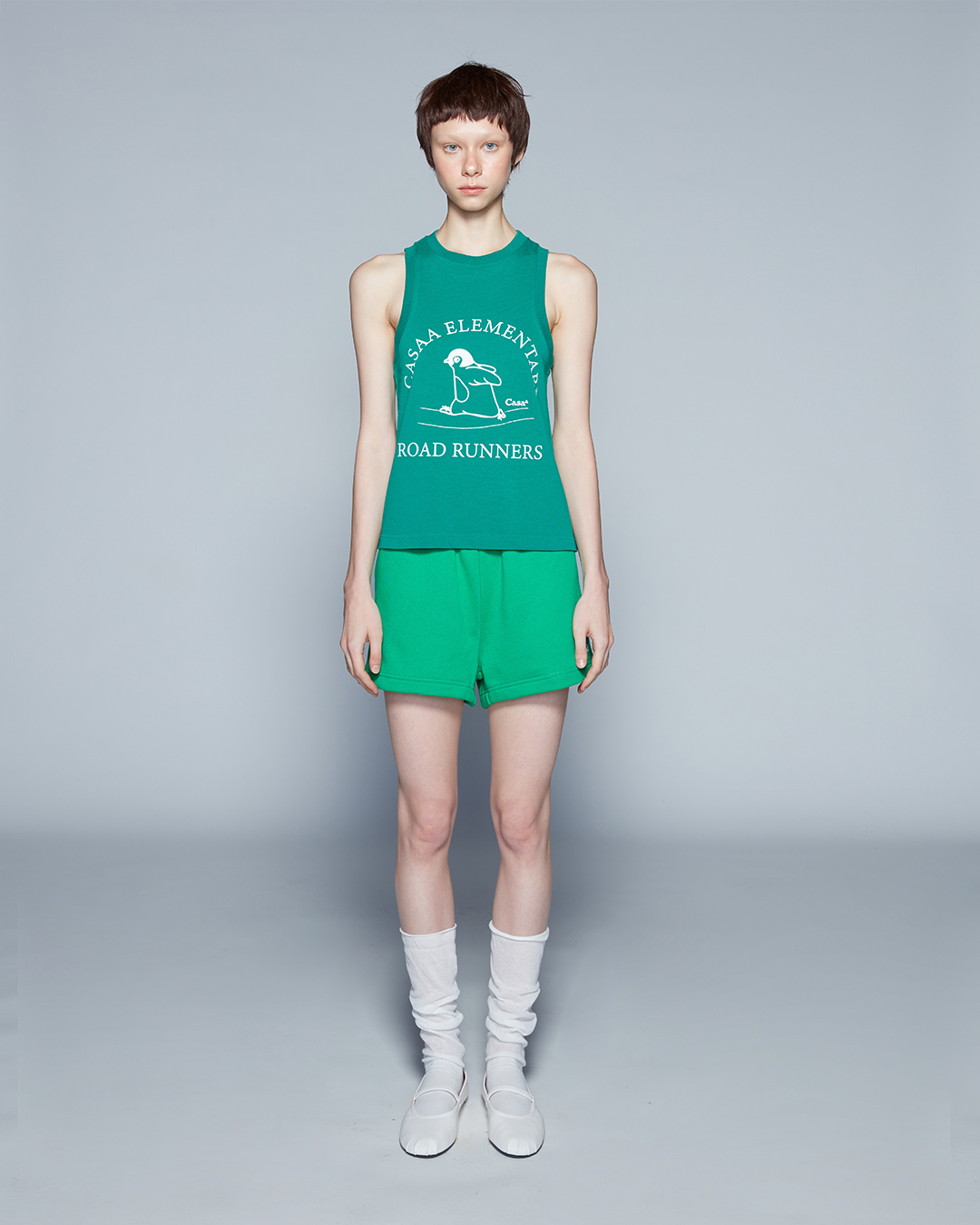 CASAa PENGUIN TANK TOP เสื้อแขนกุด เสื้อกล้ามผู้หญิง ราคา 1,990 บาท*ส่งฟรี