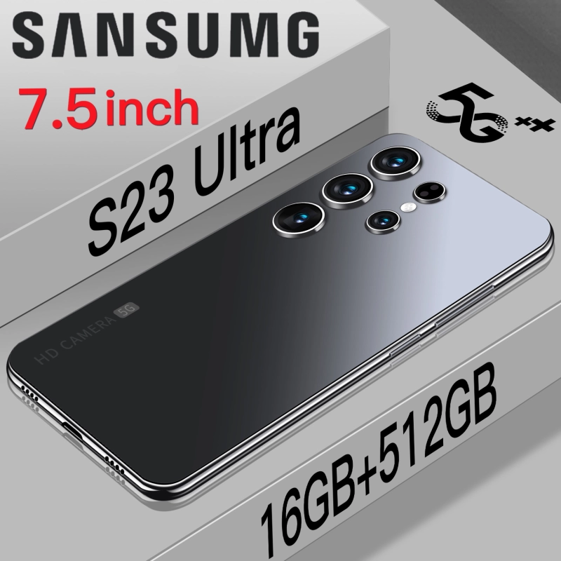 ภาพหน้าปกสินค้า100%แท้ Sansung S23 Ultra สมาร์ทโฟน 7.5นิ้ว 5G เต็มจอ 16GB+512GB รองรับ2ซิม Smartphone มือถือราคาถูก Mobileโทรศัพท์มือถือ โทรศัพท์เล่นเกมลื่น Android12.0 มือถือราคาถูก การกวาดล้าง โทรศัพท์เล่นเกมราคาถูก จัดส่งฟรีS22 Ultra 5G S24 Ultra มือถือ จากร้าน Best 5G Store บน Lazada