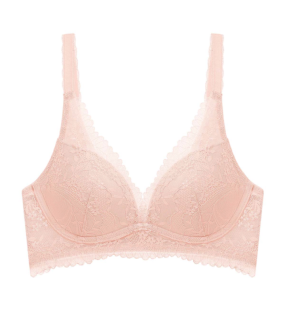 Triumph เสื้อชั้นในดันทรงแบบไม่มีโครง รุ่น Tri AirLite Delight HU DV-R รหัส 10223204 สีชมพูอ่อน 00WJ ราคา 1,990 บาท*ส่งฟรี