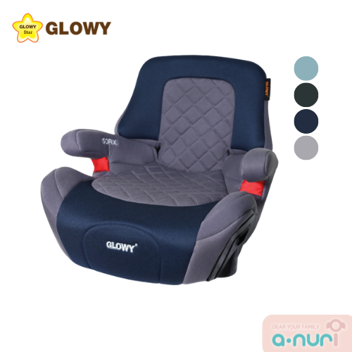 Glowy Star คาร์ซีท รุ่น Travel Kids Fix สีดำ สำหรับเด็ก 15 - 36 กก. Carseat ราคา 1,995 บาท*ส่งฟรี