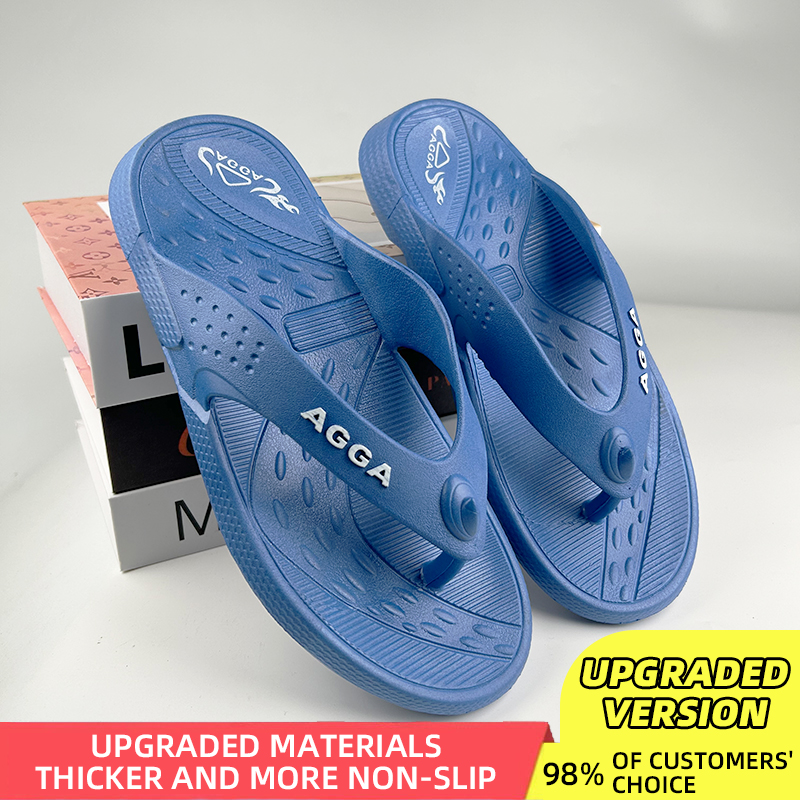 กันลื่นรูปแบบใหม่ฤดูร้อนปี 2025 รองเท้าแตะบ้านกลางแจ้งที่สะดวกสบาย กันน้ำ กันลื่น เหมาะสำหรับเทศกาลสงกรานต์ รองเท้าไปทะเล  ราคา 70 บาท*ส่งฟรี