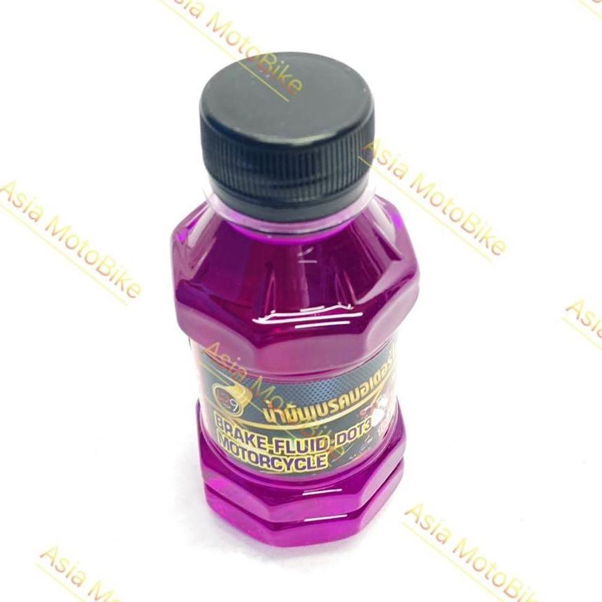 ASIA MOTOBIKEน้ำมันเบรคสีม่วง/150ML