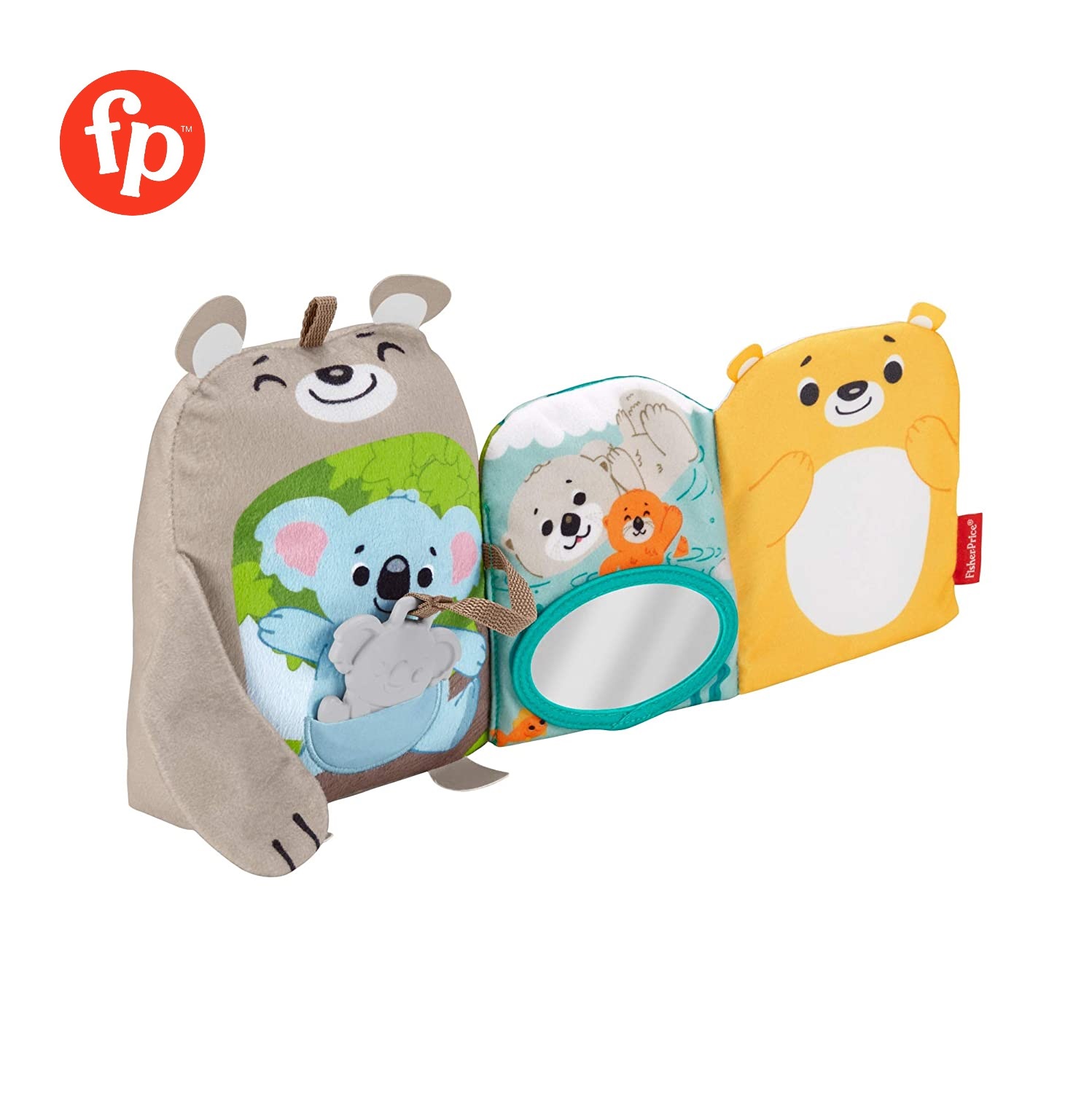 Fisher Price Sit & Snuggle Activity Book ฟิชเชอร์ไพรซ์ หนังสือผ้านุ่มนิ่ม เสริมพัฒนาการ GJD37 ราคา 1,062 บาท*ส่งฟรี