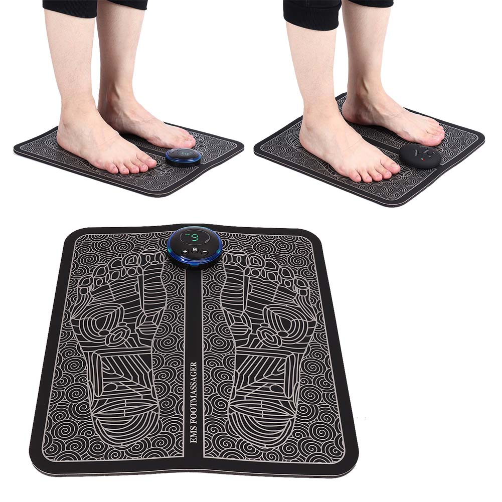 รายละเอียดเพิ่มเติมเกี่ยวกับ [BJ FACE] Electric EMS Foot Massage Pad Feet Acture Stimr Massager