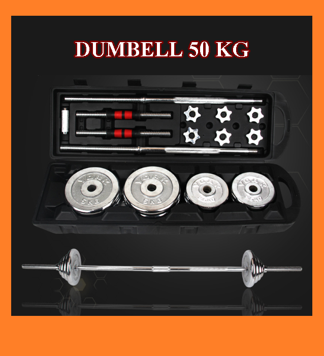 ดัมเบลออกกำลังกาย  Dumbbell york 50Kg
