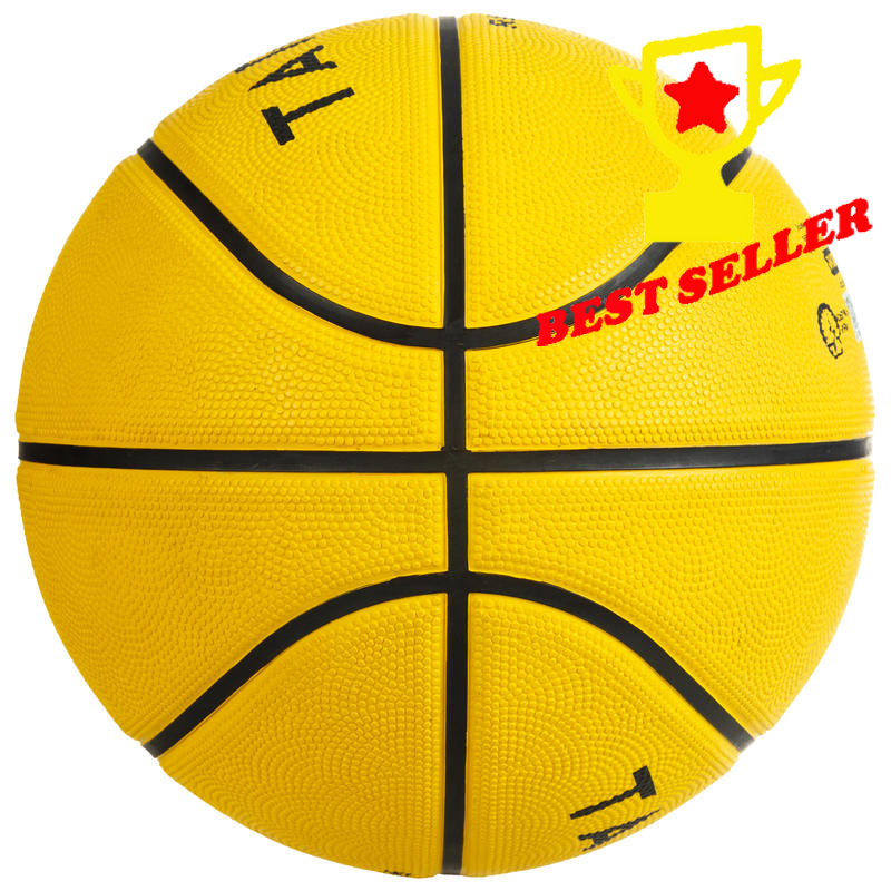 มุมมองเพิ่มเติมของสินค้า ลูกบาส ลูกบาสเก็ตบอลเบอร์ 5 ✔️สูบลมพร้อมใช้งาน ทนทาน !!! สินค้าแท้ 100% ขายดี !!! Basketball Beginners' Size 5 Stronger Beginners' Size 5 (Up To 10 Years Old) - Yellow