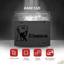 ภาพขนาดย่อของภาพหน้าปกสินค้า120GB/240GB/480GB/960GB/SSD (เอสเอสดี) KINGSTON A400 SATA III 2.5สำหรับโน๊ตบุ๊ค และ คอมพิวเตอร์ตั้งโต๊ะ ( SA400S37/480G ) - รับประกัน 1 ปี จากร้าน Kasena บน Lazada