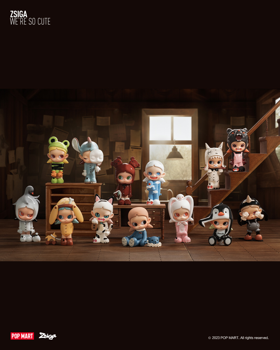 完売品popmart ZSIGA We're So Cute secert Zsiga We're So Cute Series Blind Box – ToyBeta US