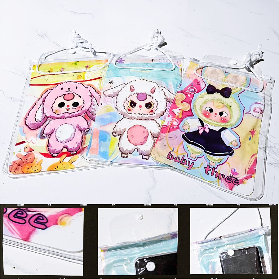 ซองกันน้ำ จอสัมผัส มีช่องถ่ายรูป ถุงกันนำ้ โทรศัพท์ กระเป๋า ใช้ได้กับมือถือทุกรุ่น ล็อคแน่น เล่นสงกรานต์ เที่ยวทะเล ราคา 15 บาท*ส่งฟรี