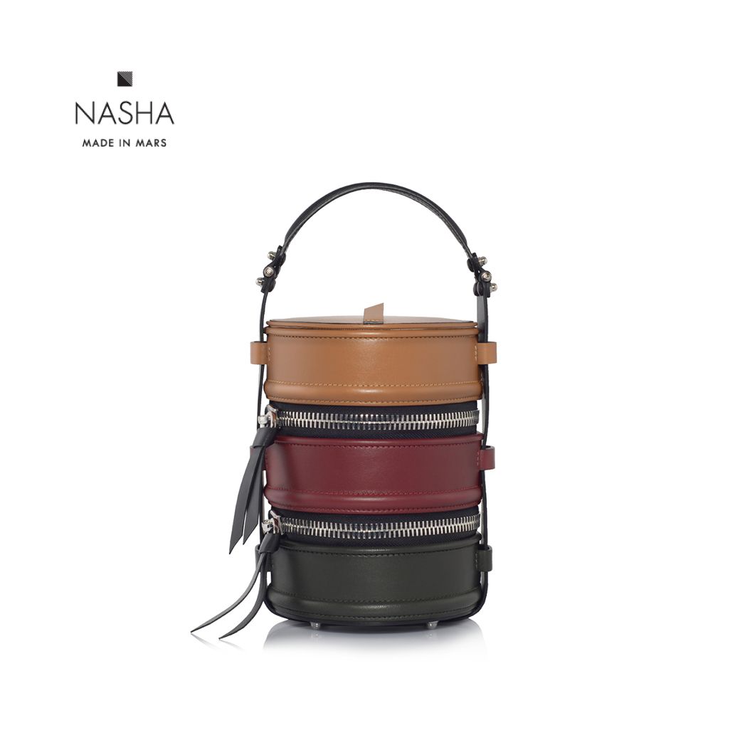 [ NASHA MADE IN MARS ] Pinto Original | Dinner กระเป๋าทรงปิ่นโต ราคา 34,990 บาท*ส่งฟรี