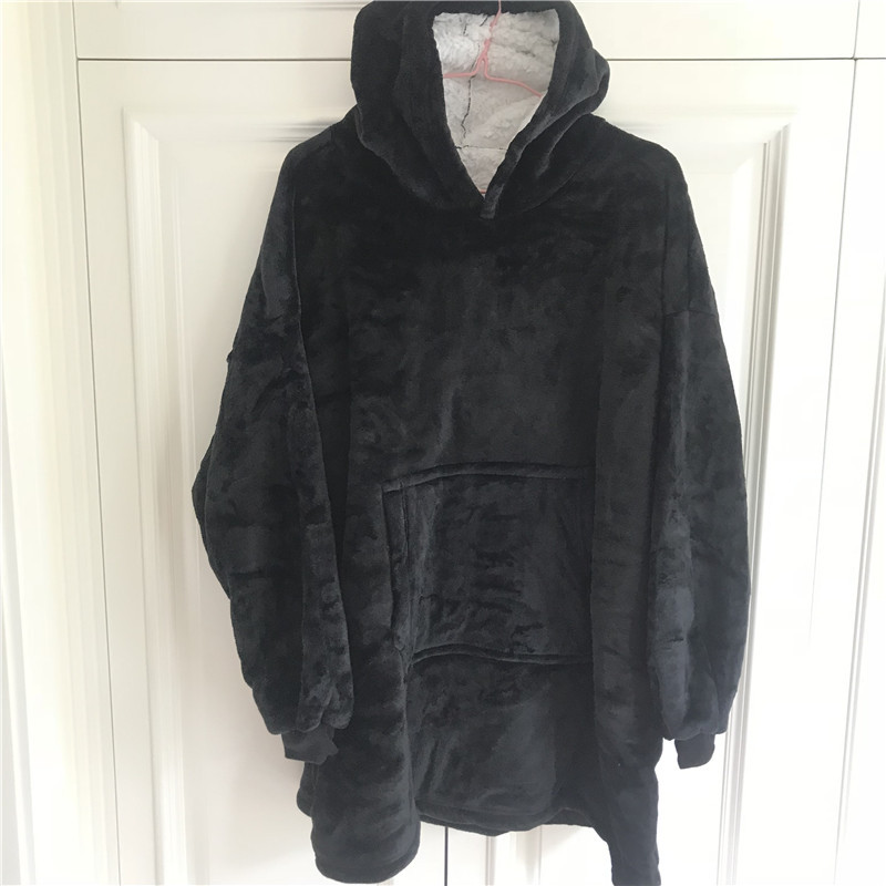 [COD] รูปแบบร้อน huggle hoodie ขี้เกียจเสื้อสวมหัวขนแกะคลุมด้วยผ้าทีวีกลางแจ้งเสื้อผ้าที่อบอุ่นเย็นชุดราตรี ราคา  690 บาท*ส่งฟรี
