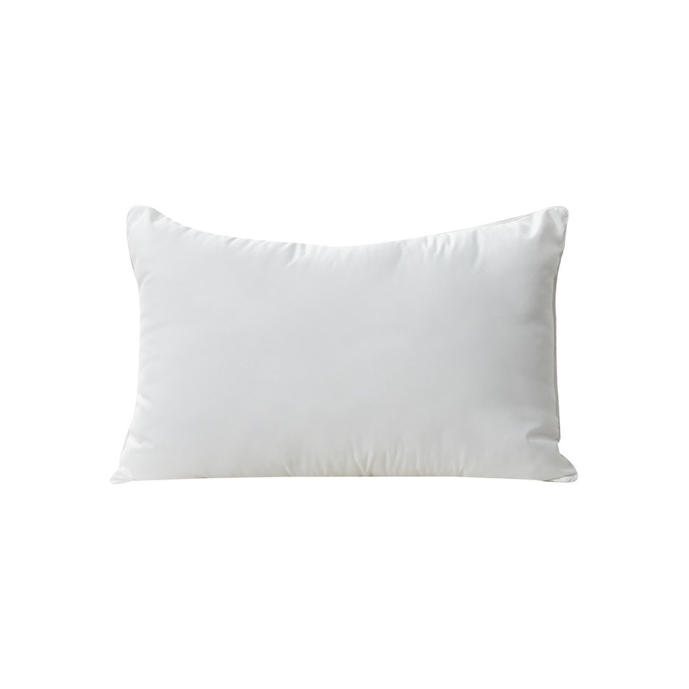 Global House TRUFFLE หมอนหนุนใยสังเคราะห์ 19x29นิ้ว(เส้นใย 1000กรีม) ผ้าไมโครสีขาว รับประกันของเเท้ ราคา 239 บาท*ส่งฟรี