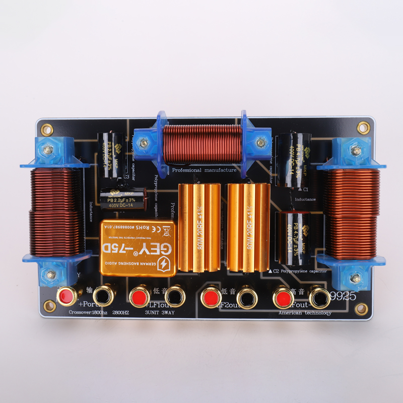 GTSVSOMA ™ Authentic XN9925 Bass Network Central Network Cross Network 3-channel Network Good Sound Clear Sound 4.8 kHz High and Low Tones PCB network 3-channel pointed DIY sound ราคา 18,880 บาท*ส่งฟรี