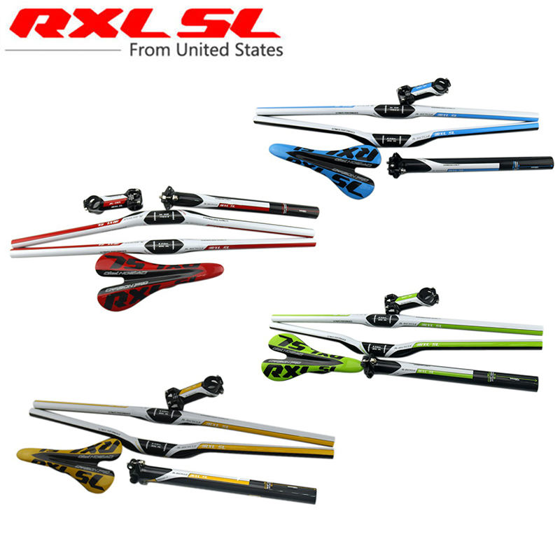 RXL SL Cycling Carbon Handlebar MTB handlebar set ...