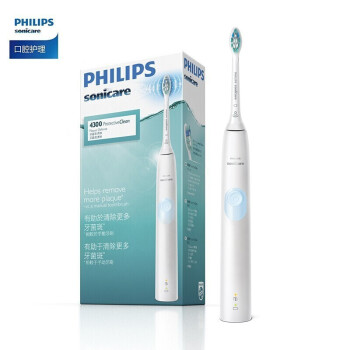 แปรงสีฟันไฟฟ้า ทำความสะอาดทุกซี่ฟันอย่างหมดจด ตาก Philips Sonicare ProtectiveClean 4300 Rechargeable Sonic Toothbrush HX6809