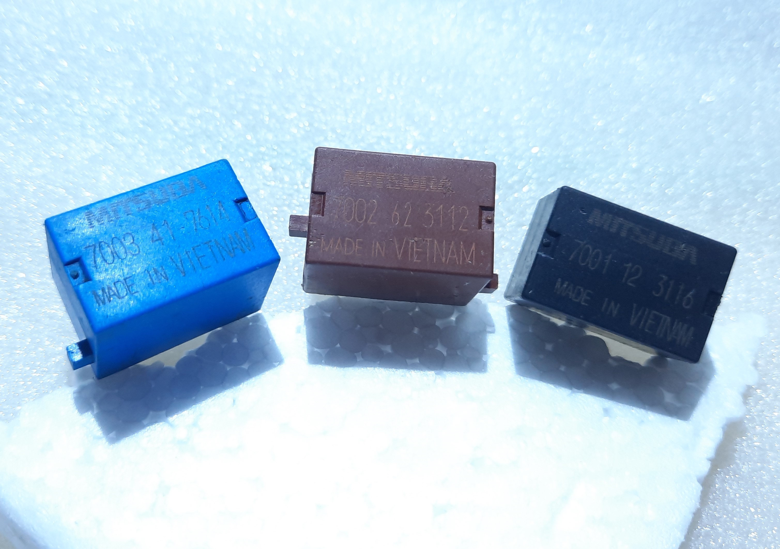 แท้ # รีเลย์ Honda 4ขา 7001 12 3116 / 7002 62 3112 / 7003 41-7814 เบอร์เดิมติดรถ ญี่่ปุ่น Relay MITSUBA 4 Pins 12V 20A ราคา 120 บาท*ส่งฟรี