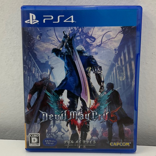 แผ่นแท้ [PS4] Devil May Cry 5 (Japan) (PLJM-80273 | PLJM-16558) DMC V ราคา 500 บาท*ส่งฟรี