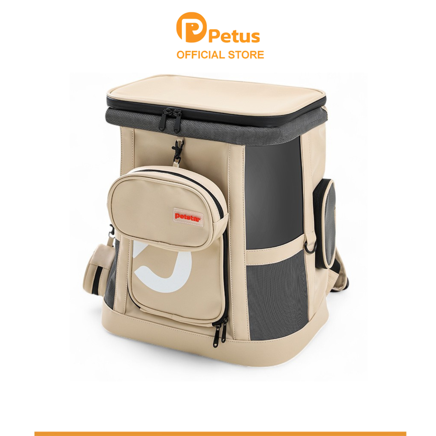 Petus Cat Shoulder Bag Pet Shoulder Bag, Cat Bag, Pet Backpack, Lightweight, Convenient to Use, Adjustable to Increase Space. Does Not Lose Its Shape ราคา 3,509 บาท*ส่งฟรี