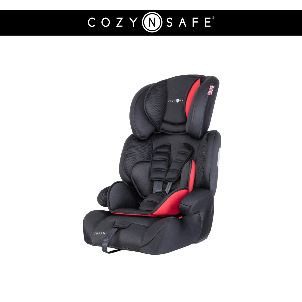Cozy n Safe LOGAN Car Seat คาร์ซีท เด็ก 1 - 11 ขวบ 2 โหมดใช้งาน ใช้งานได้นาน ซับพอต 2 ชั้น ปรับความสูงได้ 9 ระดับ ราคา 3,495 บาท*ส่งฟรี