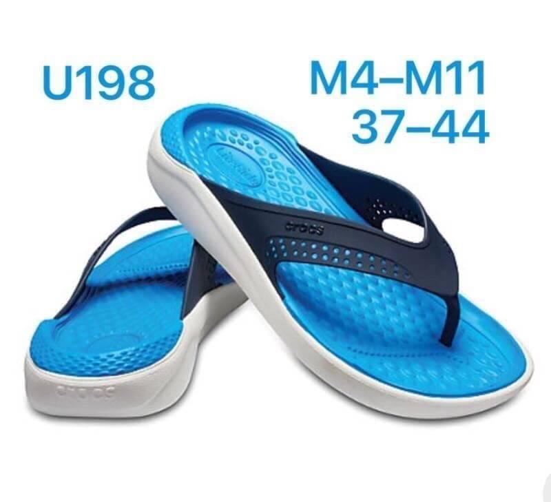 รองเท้าแตะ Crocs  หูคีบ ใส่ได้ทั้งชายและหญิง  M4-M11 (37-44)