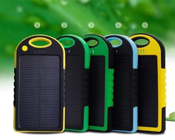 แบตสำรอง Solar Power Bank พลังงานแสงอาทิตย์ 3 ระบบ กันน้ำได้ Solar Charger ขนาด 10000 mAh