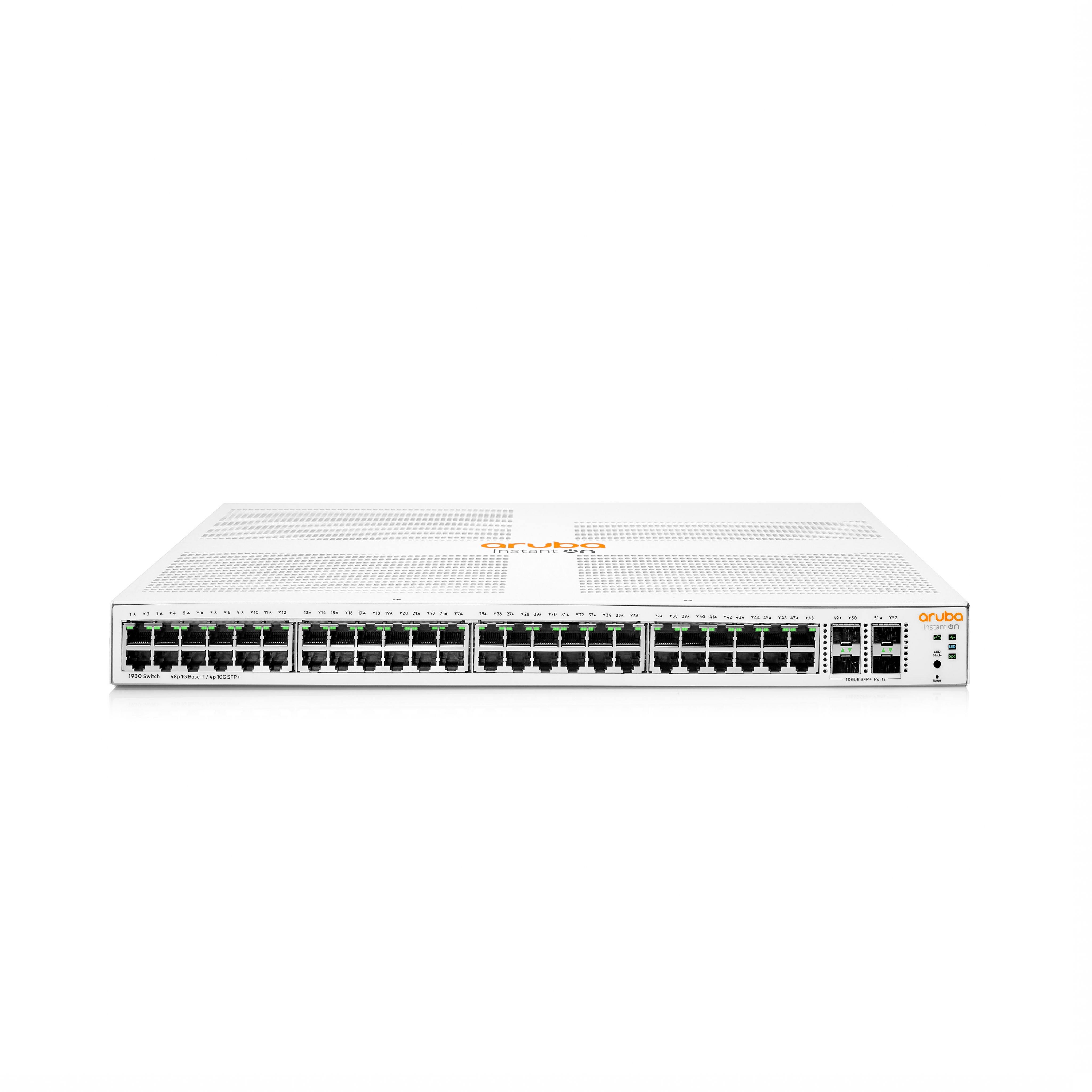 Aruba IOn Switch (สวิตช์) รุ่น 1930 48G 4SFP+ (48 x 10/100/1000, 4 SFP+) - ยี่ห้อ Aruba ราคา 19,902 บาท*ส่งฟรี