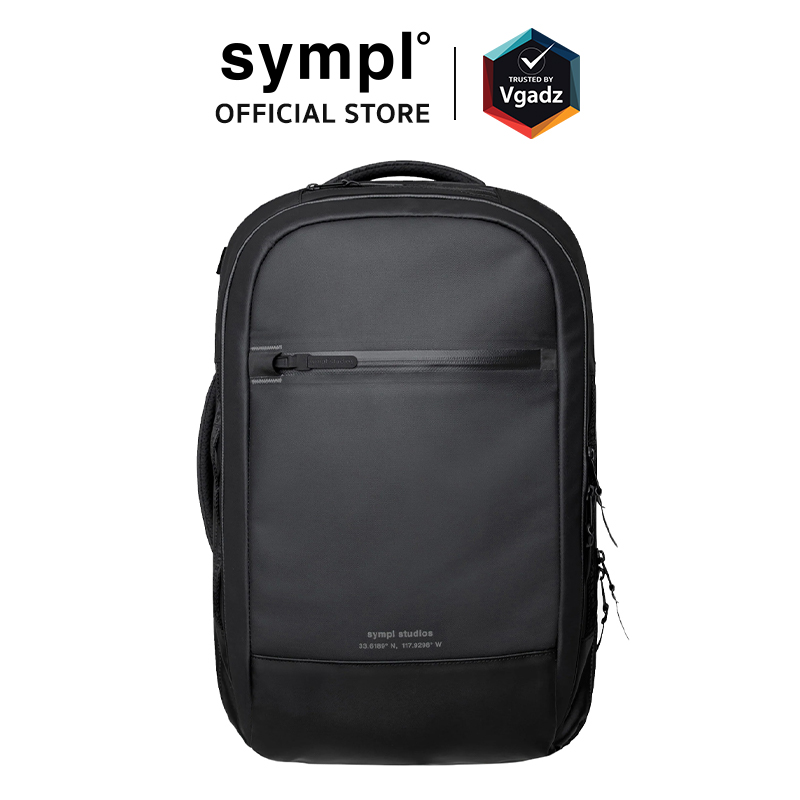 Sympl รุ่น Travel Pack 35L - กระเป๋าเป้ - สี Black by Vgadz ราคา 11,900 บาท*ส่งฟรี