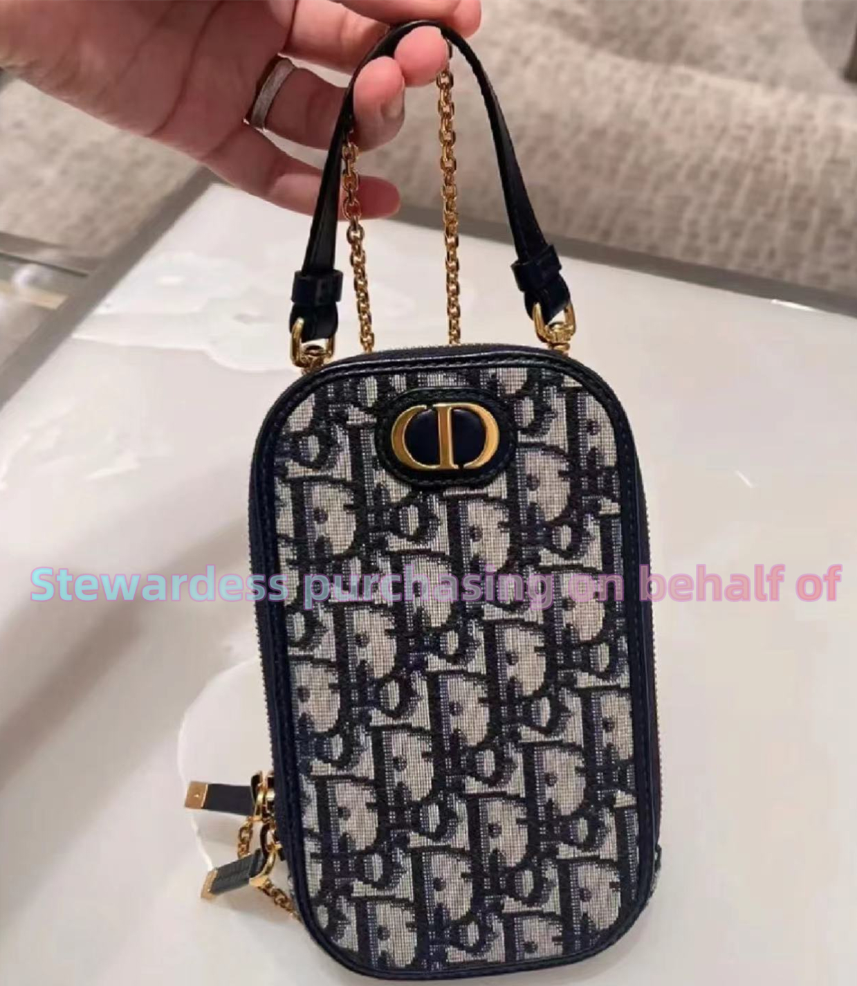 กระเป๋าสะพายข้าง กระเป๋าสะพายไหล่แฟชั่นลำลอง Dior presbyopic chain ถุงขยะขนาดเล็กกระเป๋าโทรศัพท์มือถือ woc classic jacquard กระเป๋าถือเฉียงกระเป๋าถือกระเป๋าสะพายข้างกระเป๋าโซ่ 30 montaigne ราคา 26,000 บาท*ส่งฟรี