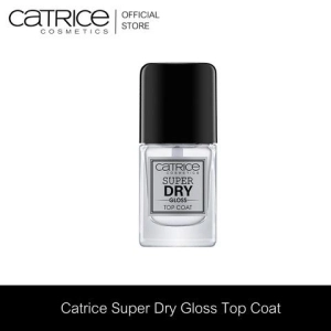 สินค้า Catrice Super Dry Gloss Top Coat -  คาทริซซูเปอร์ดรายกลอสท้อปโค้ท (เครื่องสำอาง,น้ำยาทาเล็บ,ยาทาเล็บ,เล็บ,เคลือบเงา,เคลือบใส)