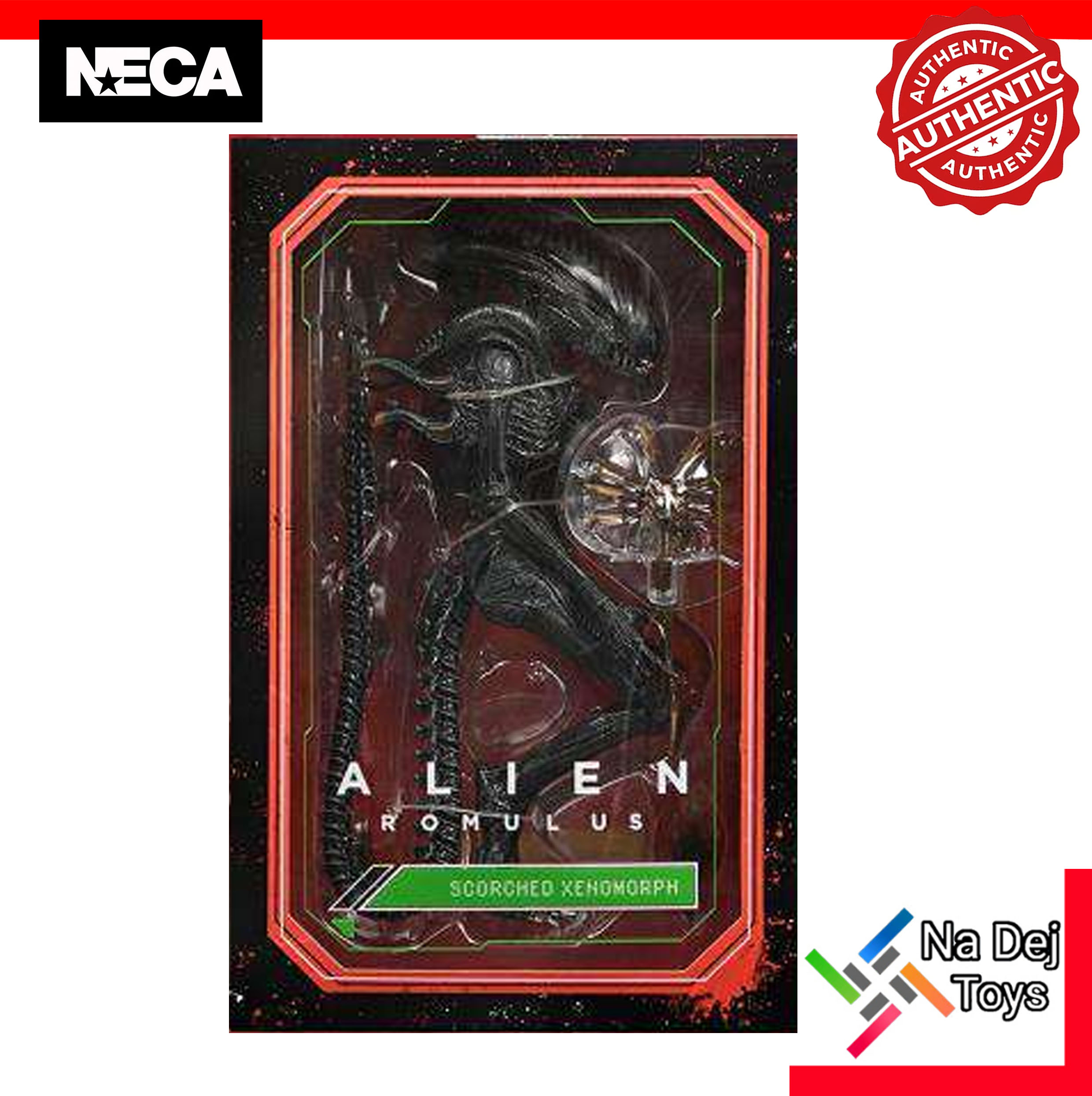 Neca Alien Romulus Scorched Xenomorph 7" Figure เอเลี่ยน โรมูลัส สคอร์ช ซีโนมอร์ฟ ขนาด 7 นิ้ว ฟิกเกอร์ ราคา 2,495 บาท*ส่งฟรี