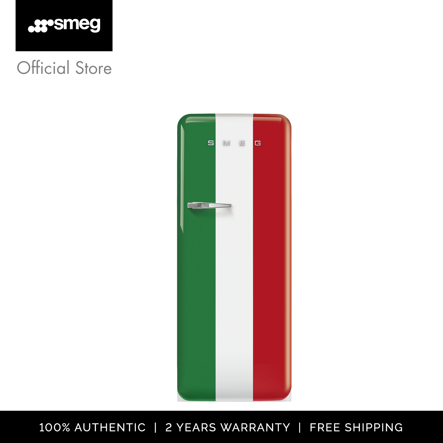 SMEG ตู้เย็น รุ่น FAB28RDIT5 ลายธงชาติอิตาลี ราคา 157,000 บาท SMEG ตู้เย็น รุ่น FAB28RDIT5 ลายธงชาติอิตาลี ราคา 157,000 บาท