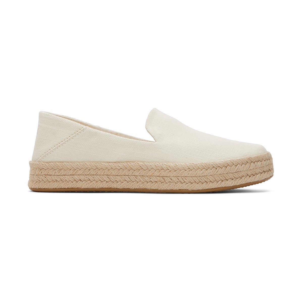Toms Women's Casual Shoes, Slip-On Model, Carolina Light Natural Heavy Twill (Cg), Genuine Licensed Shoes. ราคา 3,490 บาท*ส่งฟรี