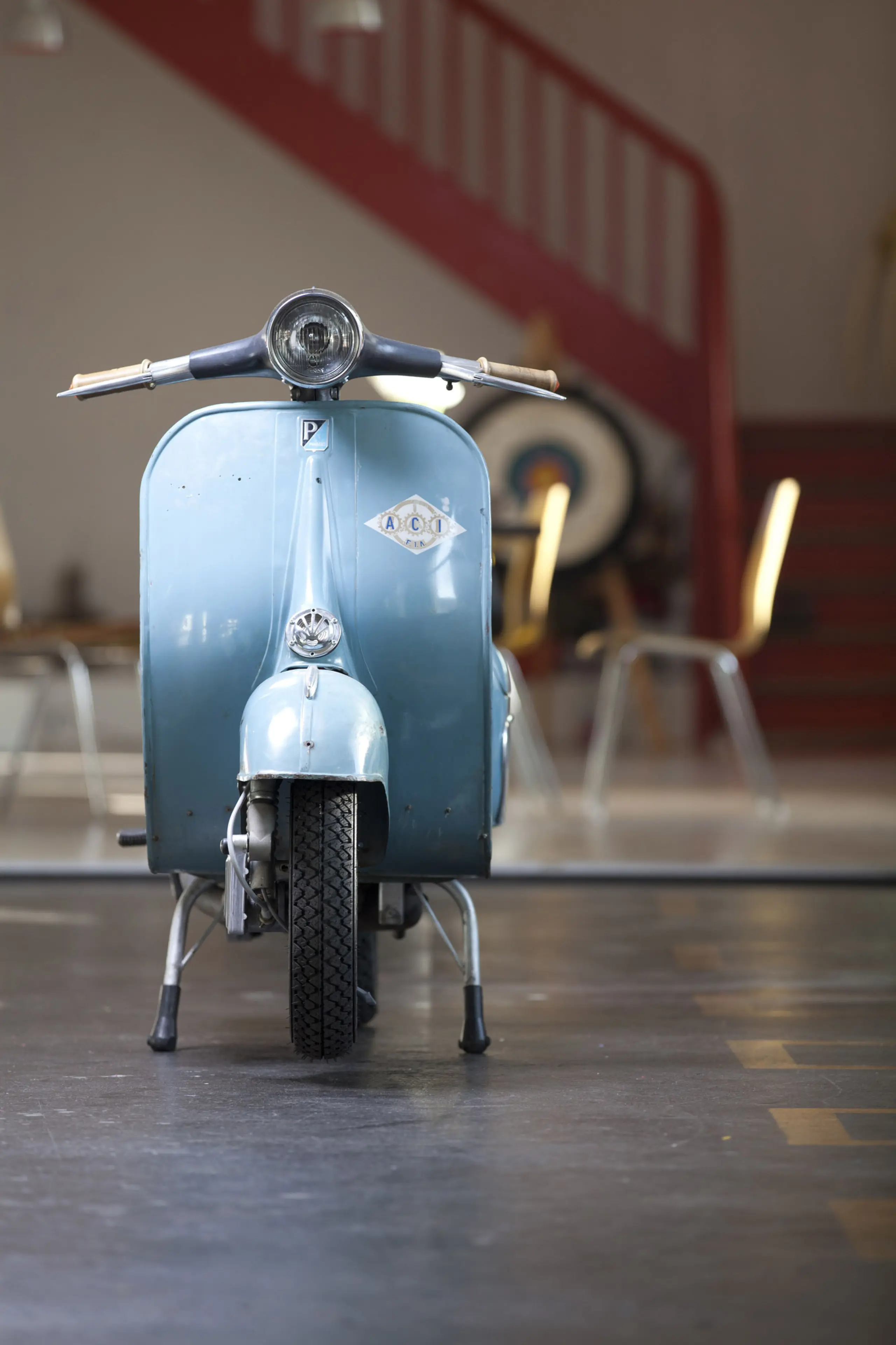 โปสเตอร์ Vespa Classic เวสป้า วินเทจ Poster โปสเตอร์ติดผนัง ของแต่งบ้าน แต่งห้องนอน 77poster