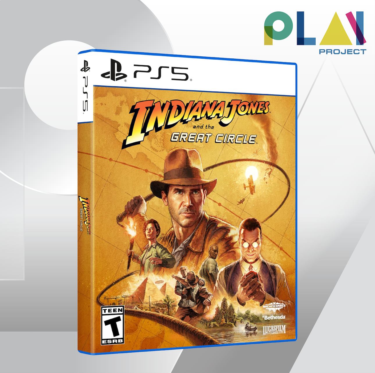 [PS5] [มือ1] Indiana Jones and the Great Circle [PlayStation 5] [เกม PS5] [เกมps5] ราคา 3,190 บาท*ส่งฟรี