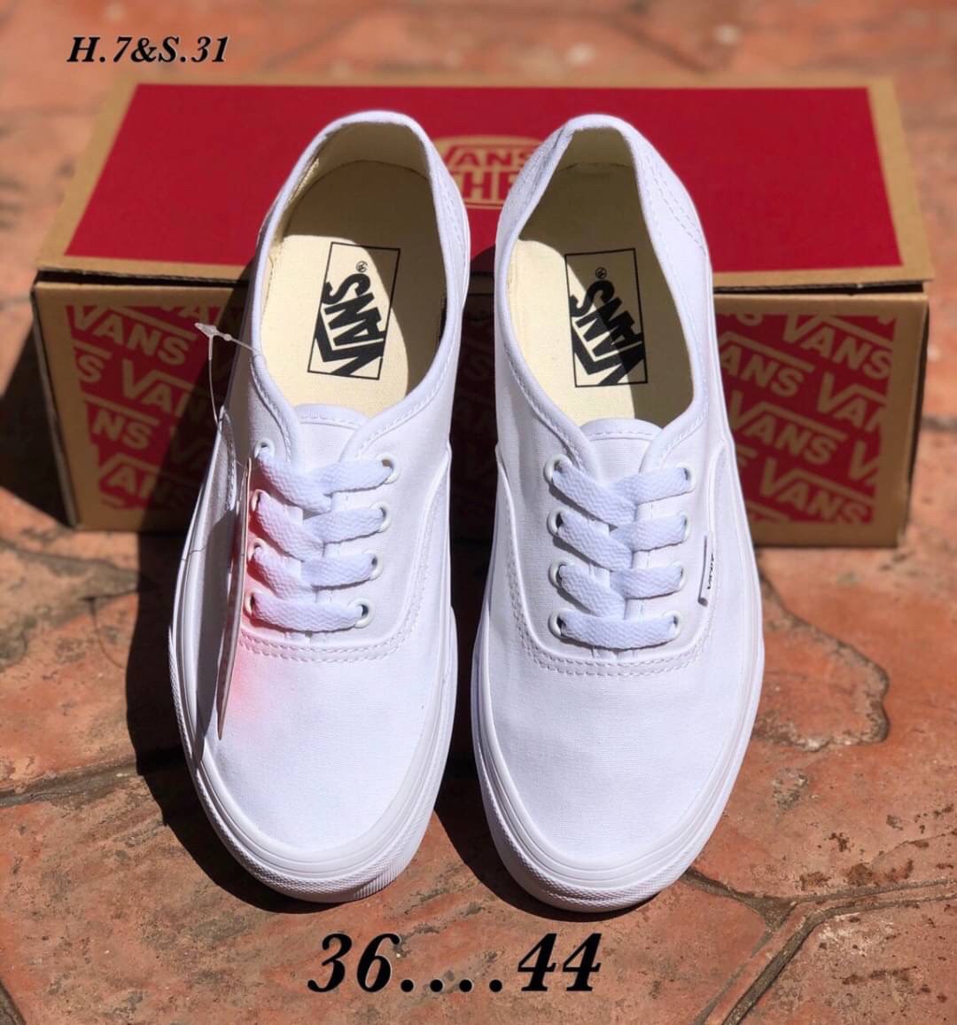 [MShose] รองเท้าVANS Authentic Classic size : 36-44 รองเท้าลำลอง รองเท้าแฟชั่น สินค้าพร้อมกล่อง