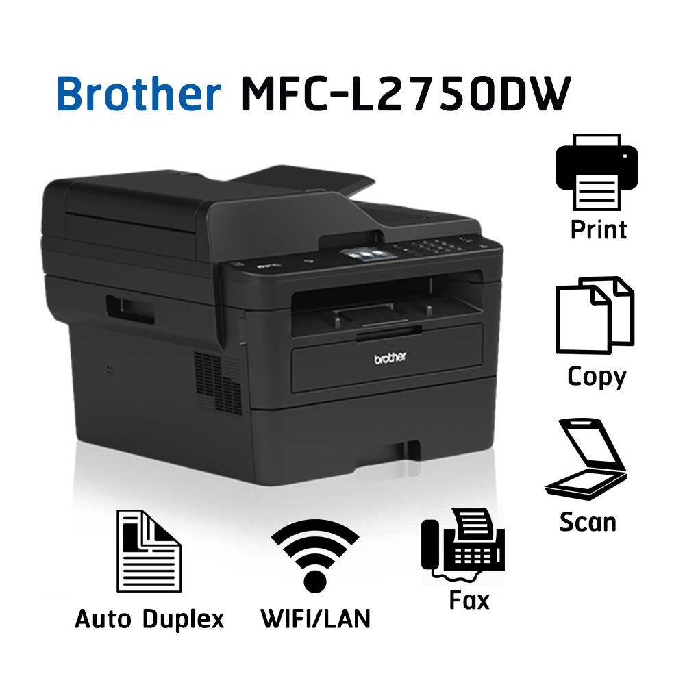 Brother MFC-L2750DW Print/Scan/Copy/Fax/Wireless