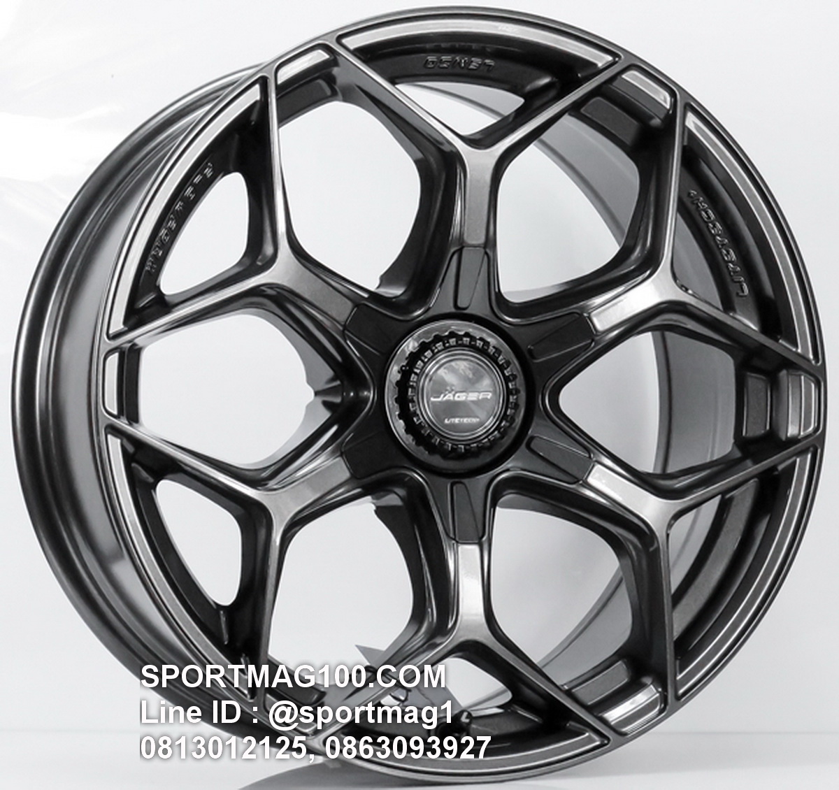 อุปกรณ์และชิ้นส่วนยานยนต์ LENSO WHELL ล้อแม็กซ์ Lenso Vamos6 LITETECH+ ขอบ 18 นิ้ว 6 รู 139 สีไฮเปอร์ดาร์ค กว้าง 8.5 นิ้ว Offset40 22208 ราคา 39,100 บาท*ส่งฟรี