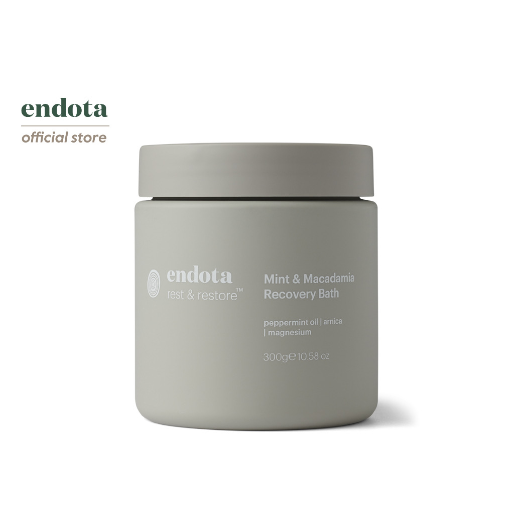 endota Spa Mint & Macadamia Recovery Bath 300g เกลือสปาเพื่อความผ่อนคลายตามแบบฉบับ endota ราคา 1,150 บาท*ส่งฟรี